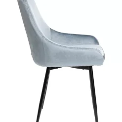 Stuhl East Side Silbergrau Xl