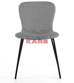 Stuhl Frida Schwarz Und Weiss (2/Set)