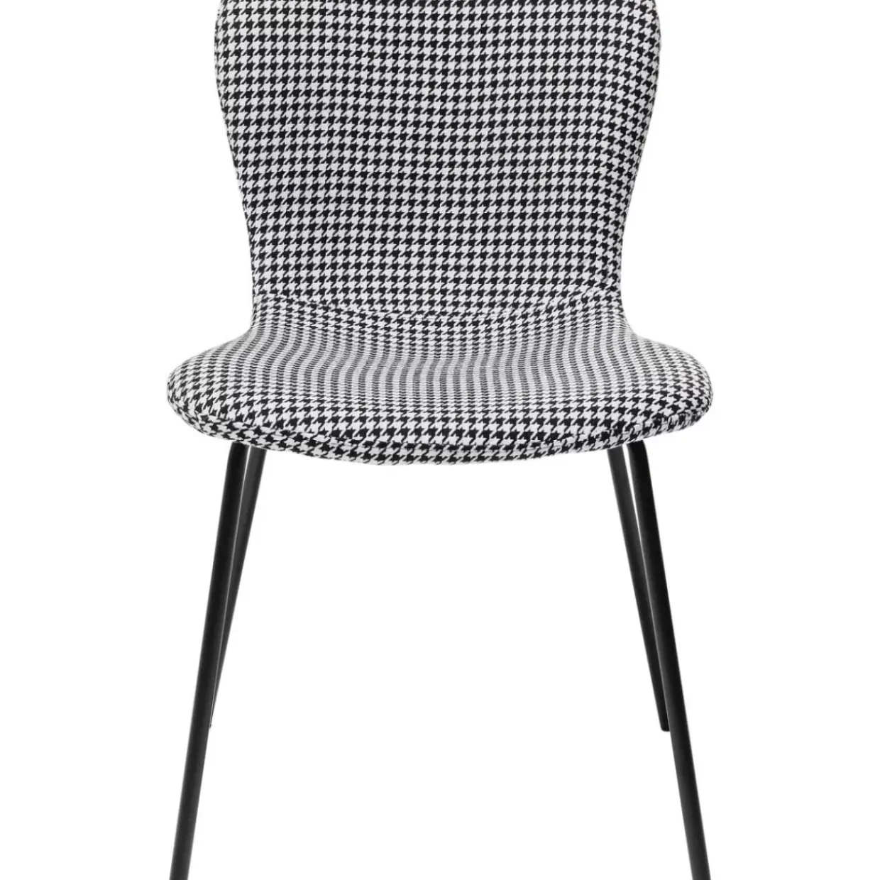 Stuhl Frida Schwarz Und Weiss (2/Set)
