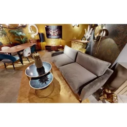 Stuhl Iris Velvet Beige