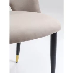 Stuhl Iris Velvet Taupe (2/Set)