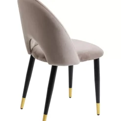 Stuhl Iris Velvet Taupe (2/Set)