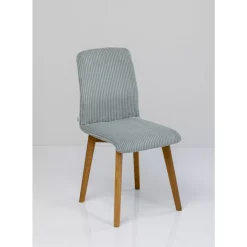 Stuhl Lara Cord Blau