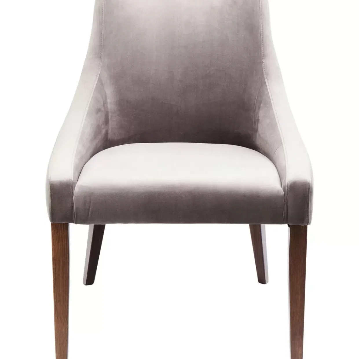 Stuhl Mode Velvet Grau