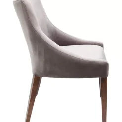 Stuhl Mode Velvet Grau