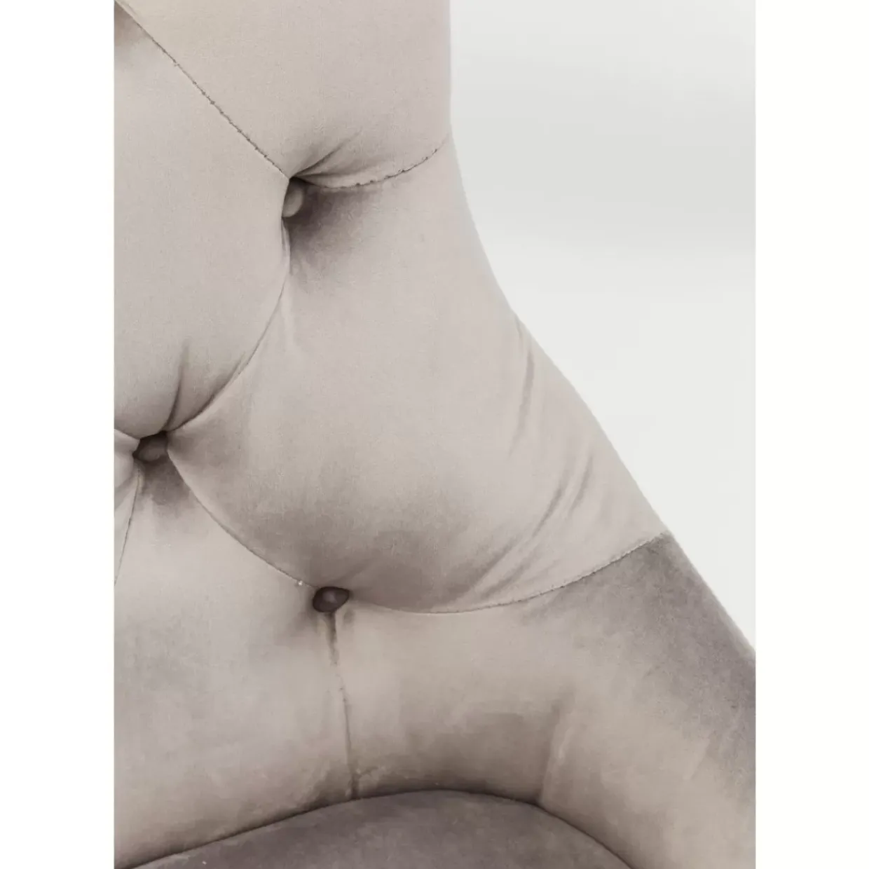 Stuhl Prince Velvet Grau