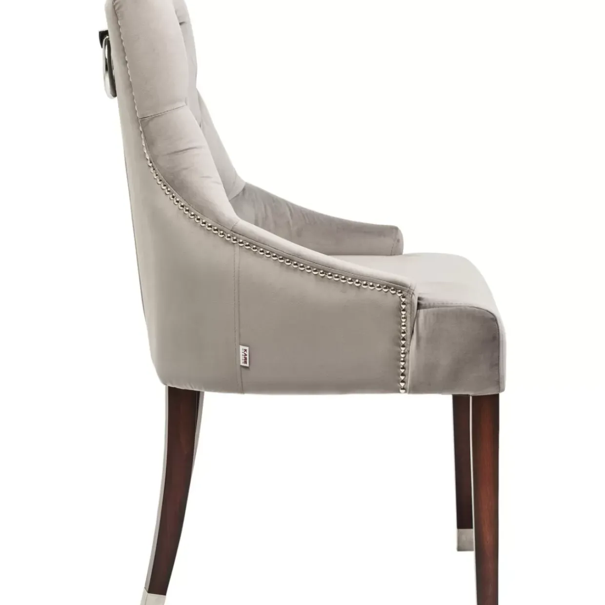 Stuhl Prince Velvet Grau