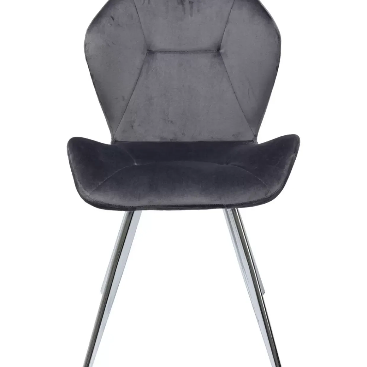 Stuhl Viva Grau Chrom