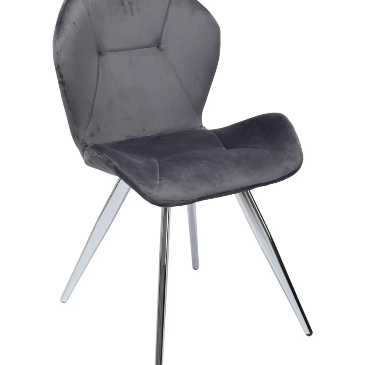 Stuhl Viva Grau Chrom