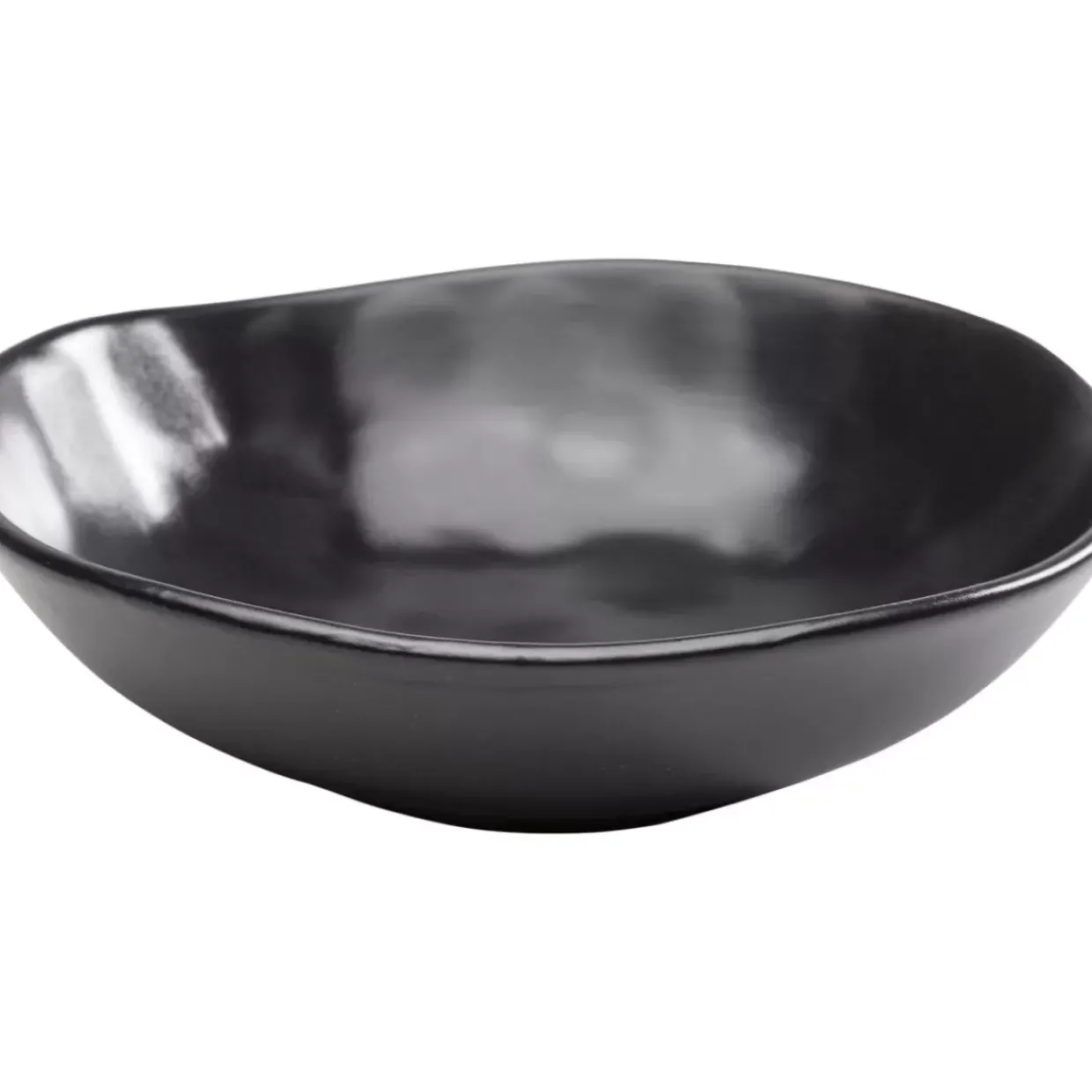 Teller Tief Organic Black O22Cm