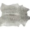 Teppich Hide Acid Wash Silber
