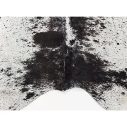 Teppich Hide Schwarz-Weis