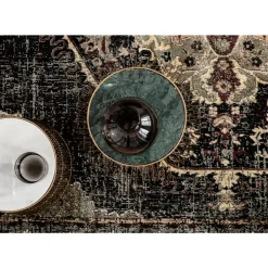 Teppich Ornamento Anthrazit 170X240Cm