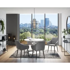 Teppich Runway Grau 200X300Cm