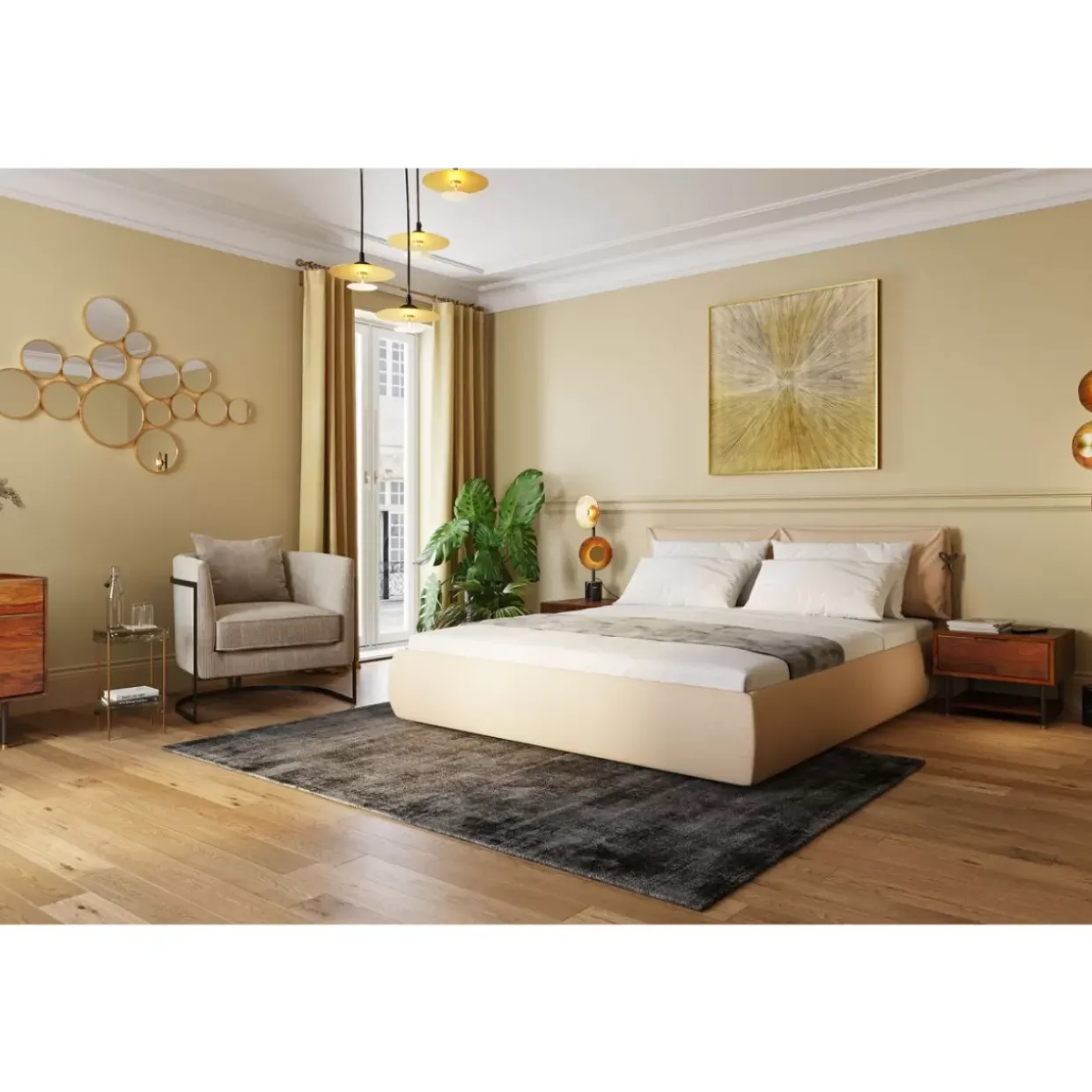 Teppich Runway Grau 170X240Cm