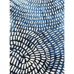 Teppich Stamp Blau 200X300Cm