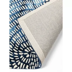 Teppich Stamp Blau 200X300Cm