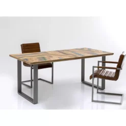 Tisch Abstract Rohstahl 180X90