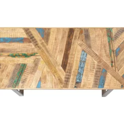 Tisch Abstract Silber 180X90