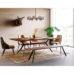 Tisch Downtown Walnuss 220X100Cm