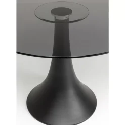 Tisch Grande Possibilita Smoke Glas O110Cm