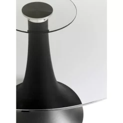 Tisch Grande Possibilita Smoke Glas O110Cm