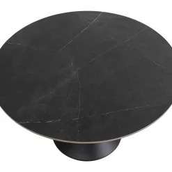 Tisch Grande Possibilita Schwarz O120Cm