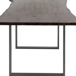 Tisch Harmony Dunkel Rohstahl 180X90