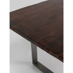 Tisch Harmony Dunkel Rohstahl 180X90