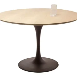 Tisch Invitation Set Eiche Schwarz O120Cm