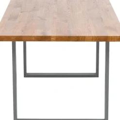 Tisch Jackie Eiche Rohstahl 160X80