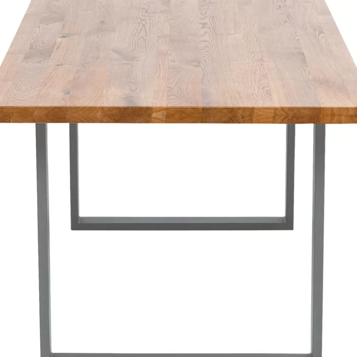 Tisch Jackie Eiche Rohstahl 160X80