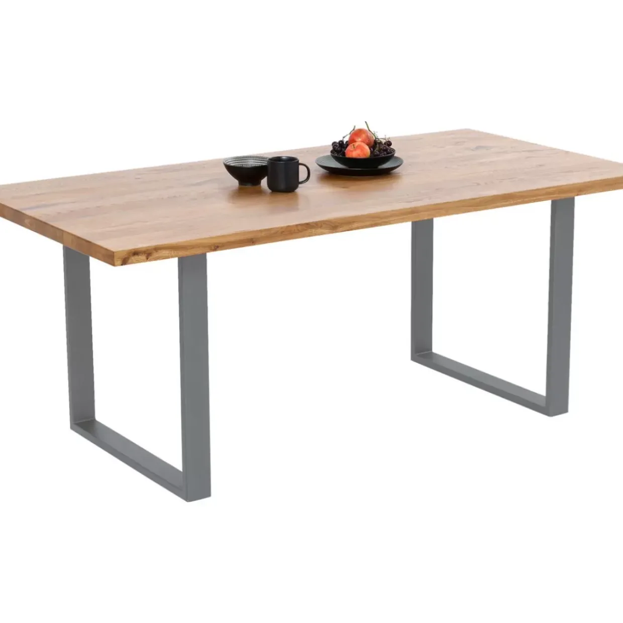 Tisch Jackie Eiche Rohstahl 160X80