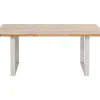 Tisch Jackie Eiche Silber 160X80