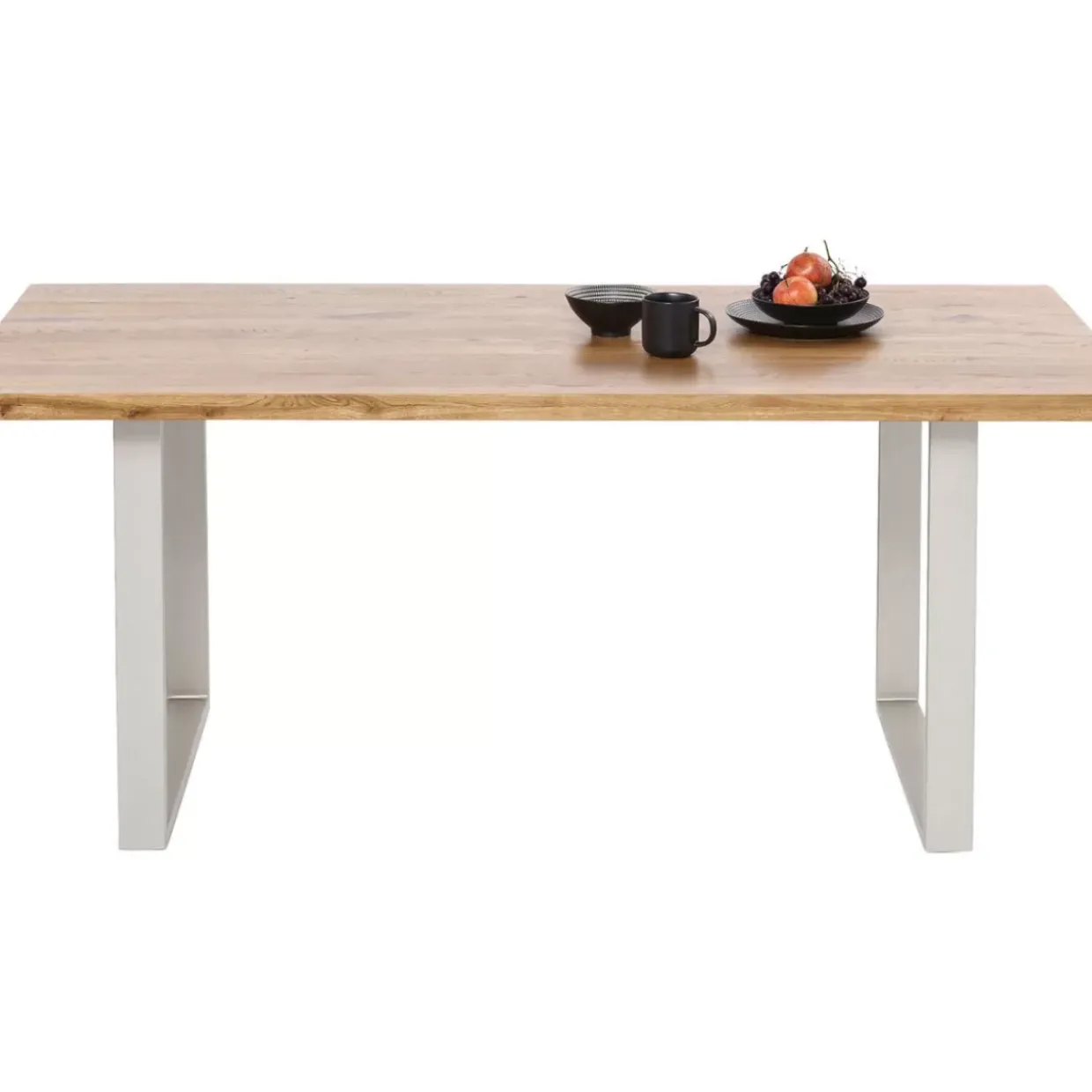 Tisch Jackie Eiche Silber 160X80