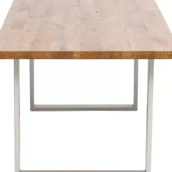 Tisch Jackie Eiche Silber 160X80