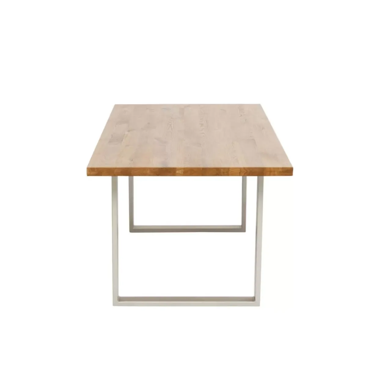 Tisch Jackie Eiche Silber 160X80