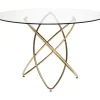 Tisch Molekular Gold O120Cm