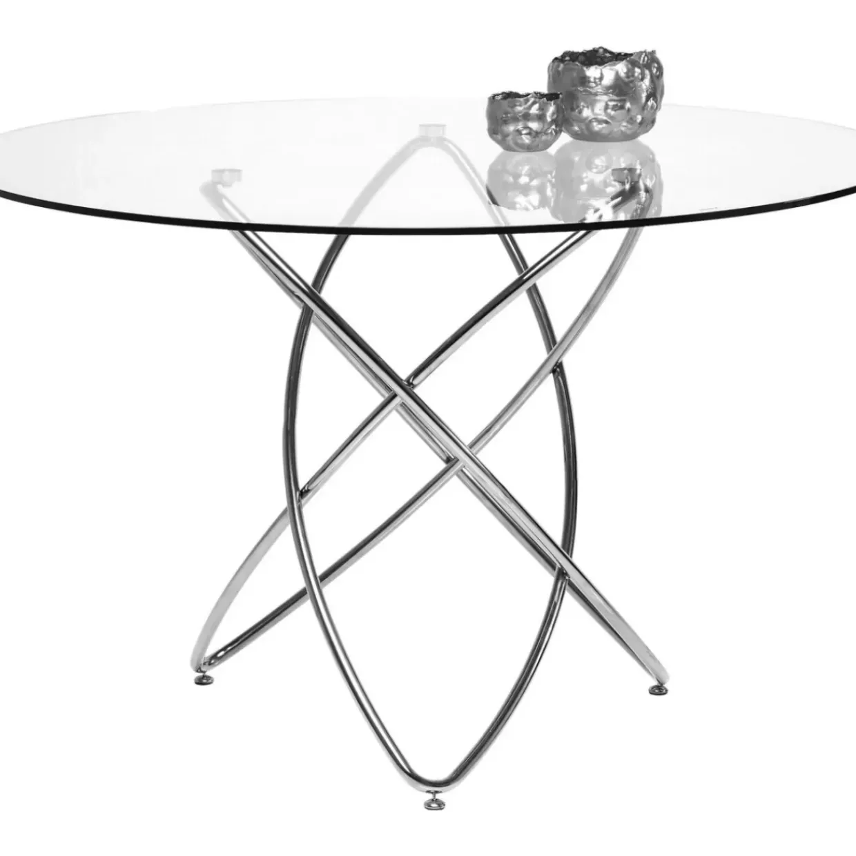 Tisch Molekular Silber O120Cm