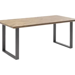 Tisch Parquet Rohstahl 180X90Cm