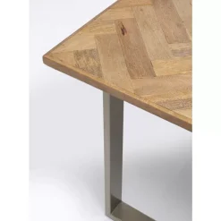 Tisch Parquet Silber 180X90