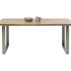 Tisch Parquet Silber 180X90