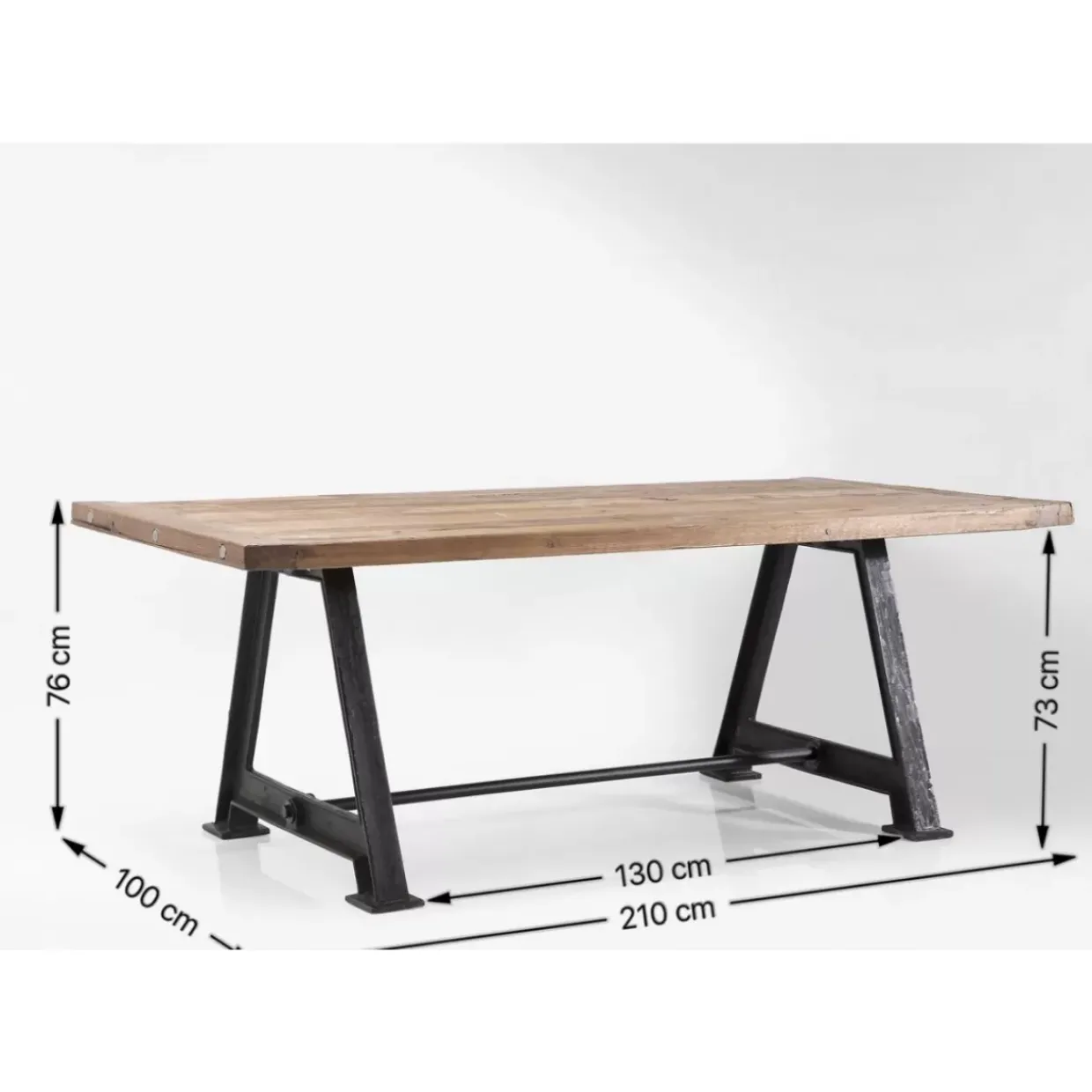 Tisch Railway Unikat 210X100Cm