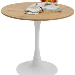 Tisch Schickeria Eichenoptik Weis O80Cm