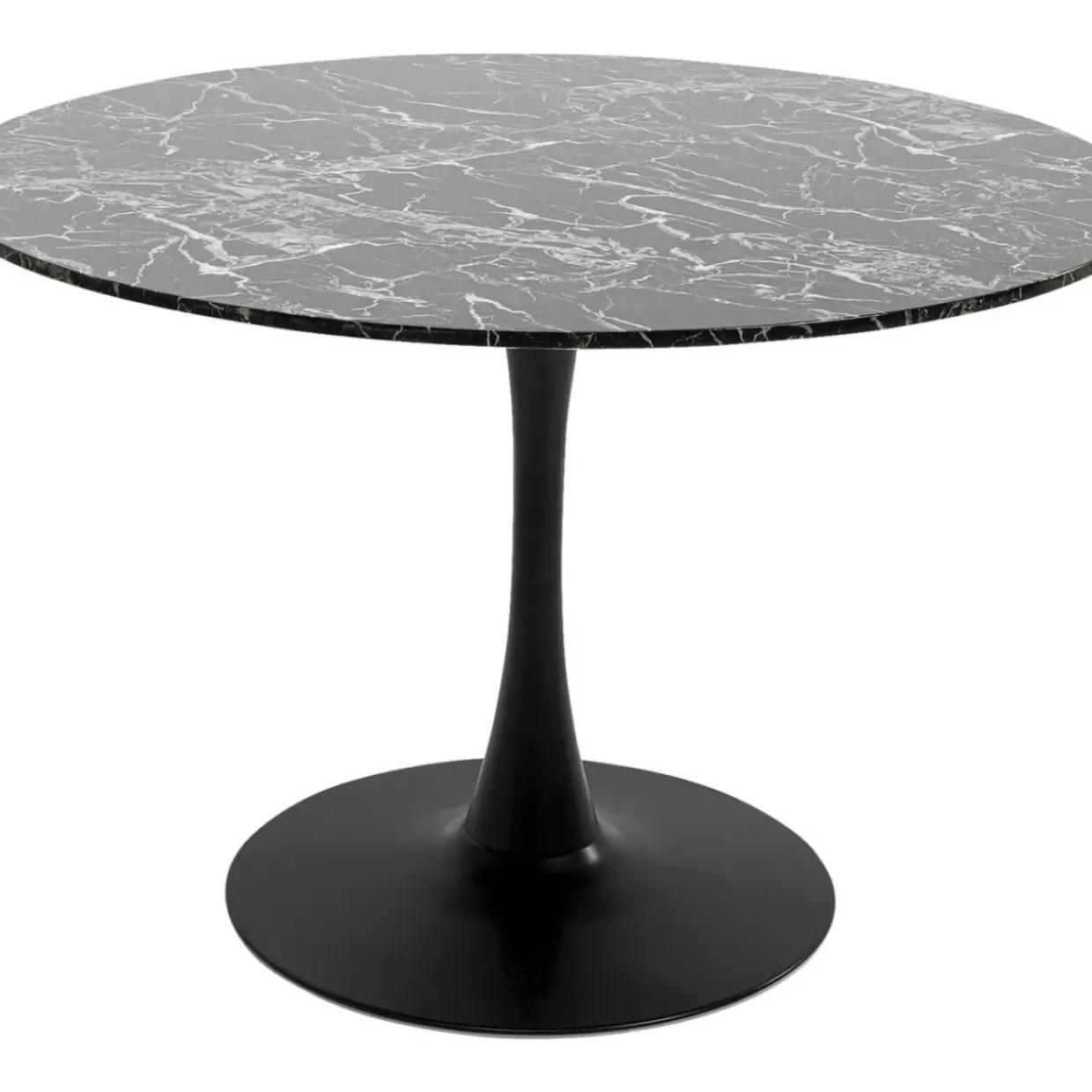 Tisch Schickeria Marmor Schwarz O110Cm