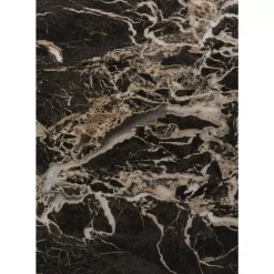 Tisch Schickeria Marmor Schwarz O80Cm