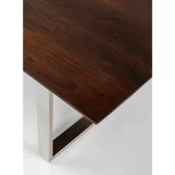 Tisch Symphony Dunkel Chrom 180X90