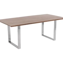 Tisch Symphony Dunkel Chrom 180X90