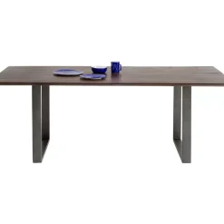 Tisch Symphony Dunkel Rohstahl 180X90