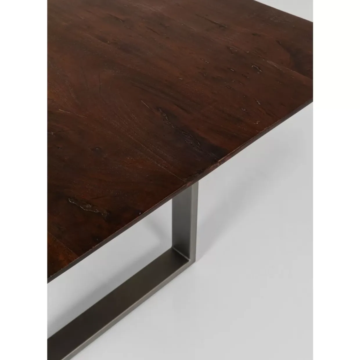 Tisch Symphony Dunkel Rohstahl 160X80